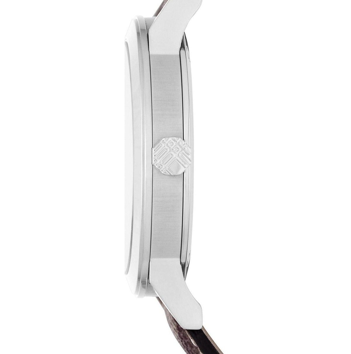 Shop Authentic Burberry The City Beige Dial Chequered Brown Leather Strap Watch for Women - BU9029 - Luxxuri