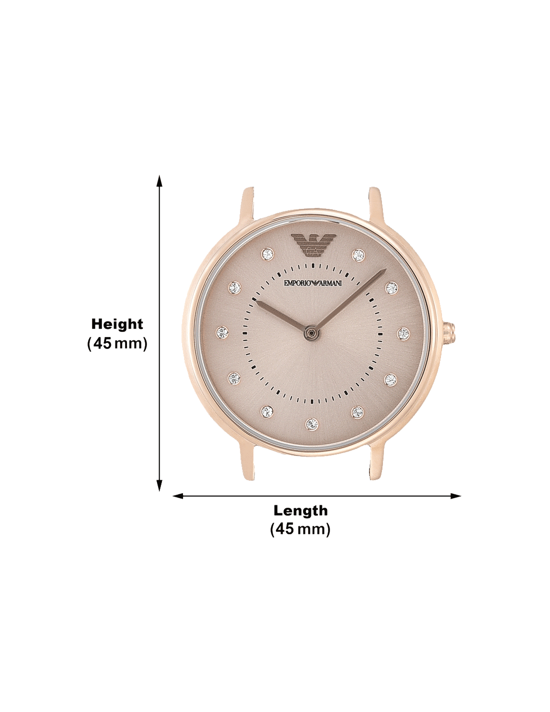 Shop Authentic Emporio Armani Kappa Pink Dial Pink Mesh Bracelet Watch For Women - AR11129 - Luxxuri