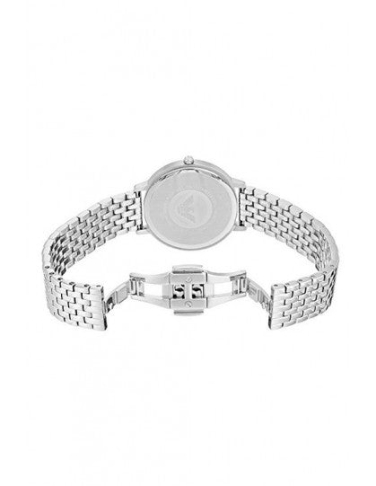 Shop Authentic Emporio Armani Kappa Mother of Pearl Dial Silver Steel Watch For Women - AR2507 - Luxxuri