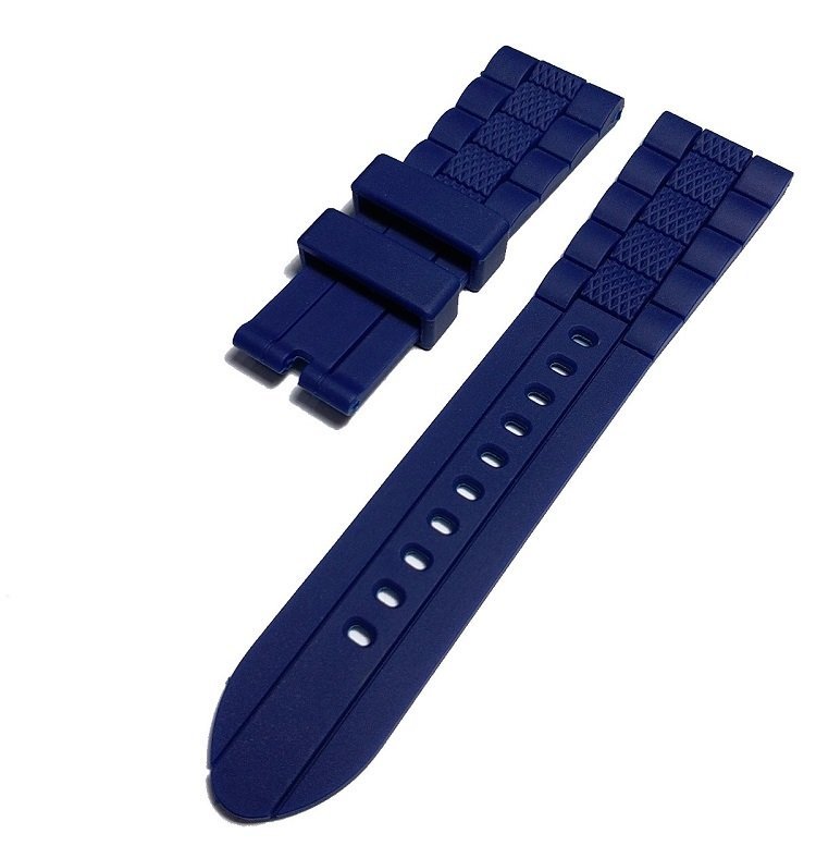 Shop Authentic Emporio Armani Chronograph Blue Dial Blue Rubber Strap Watch For Men - AR5864 - Luxxuri