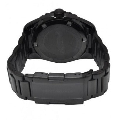 Shop Authentic Emporio Armani Sportivo Quartz Black Dial Black Steel Strap Watch For Men - AR6049 - Luxxuri