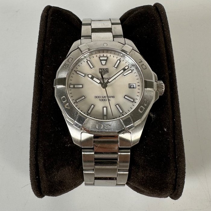 Shop Authentic Tag Heuer Aquaracer White Mother of Pearl Dial Watch for Women - WBD1311.BA0740 - Luxxuri