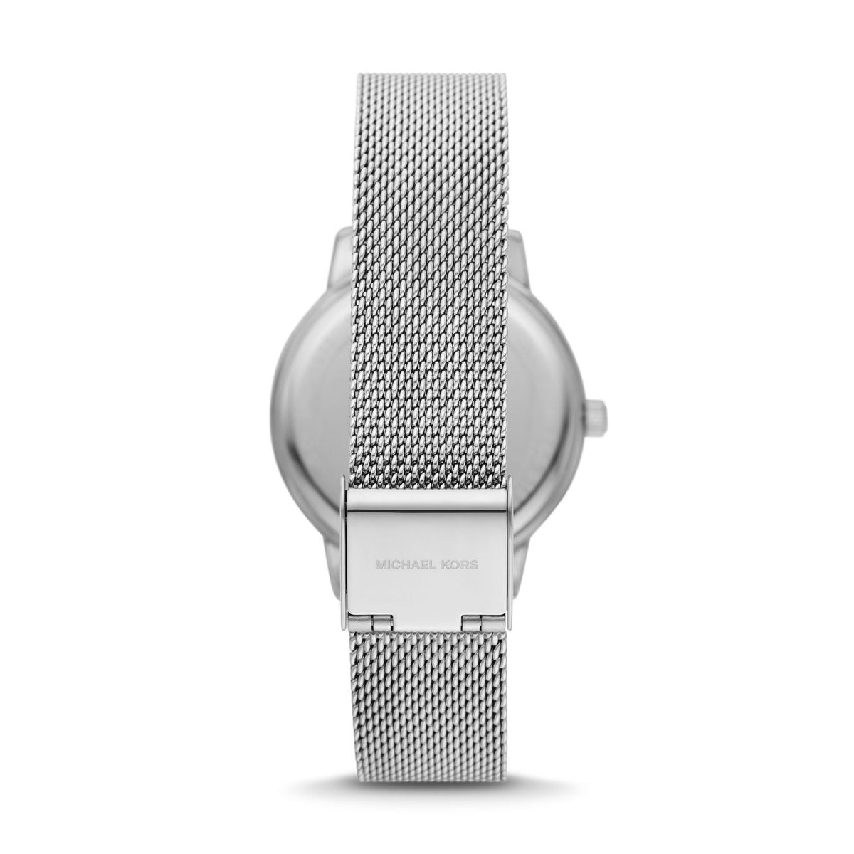 Shop Authentic Michael Kors Quartz Crystals White Dial Silver Mesh Strap Watch for Women - MKO1013 - Luxxuri