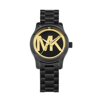 Shop Authentic Michael Kors Runway Black Dial Black Steel Strap Watch for Women - MK6057 - Luxxuri