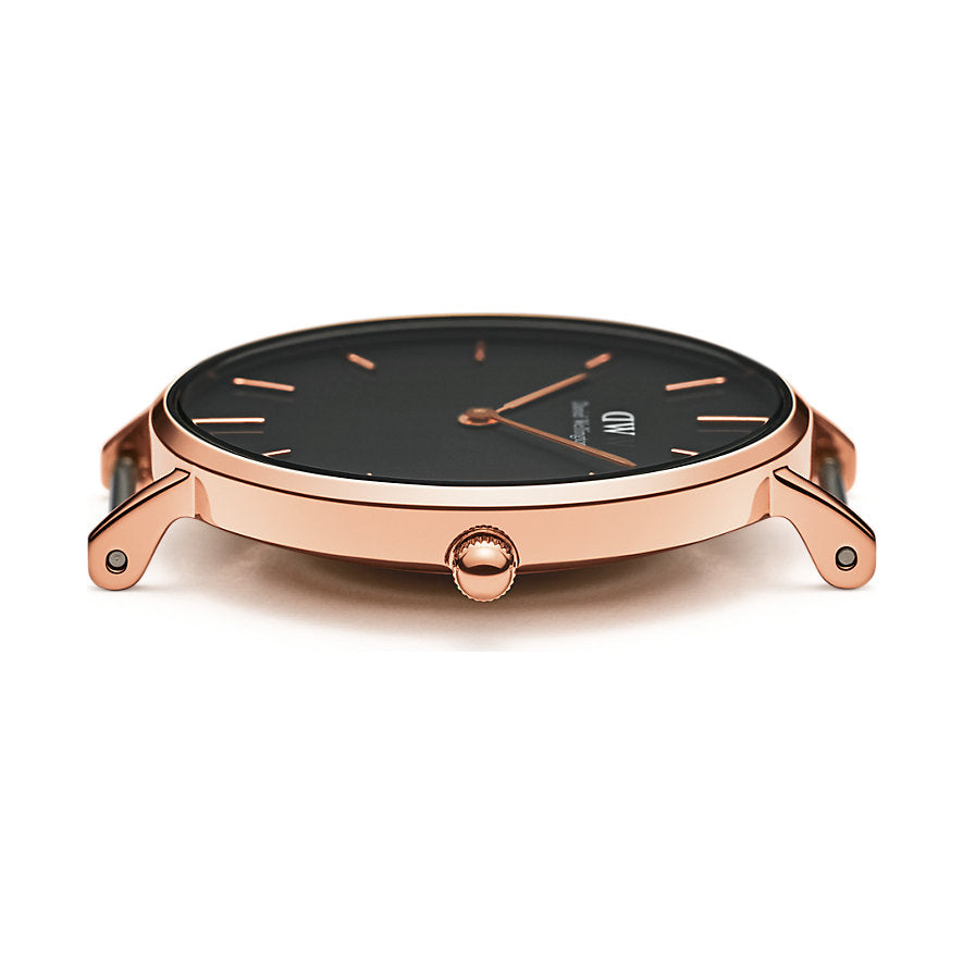 Shop Authentic Daniel Wellington Petite St Mawes Black Dial Brown Leather Strap Watch For Women - DW00100169 - Luxxuri