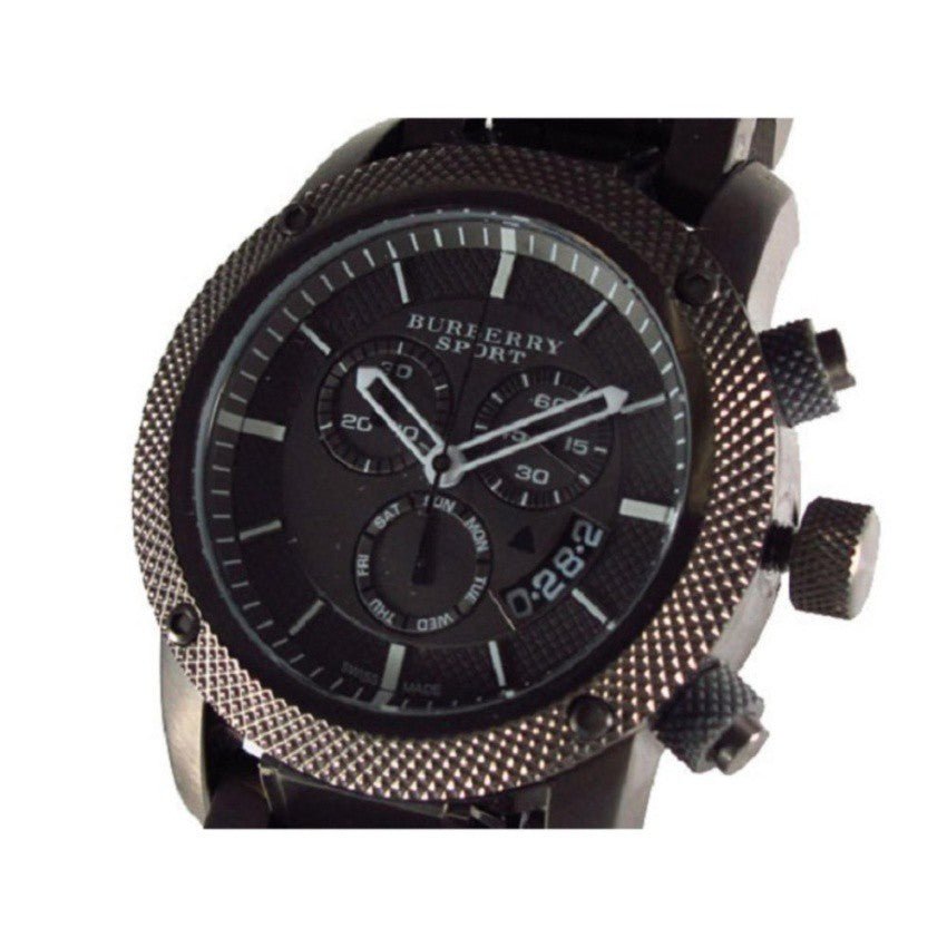 Shop Authentic Burberry Chrono Sport Brown Dial Brown Steel Strap Watch for Men - BU7716 - Luxxuri
