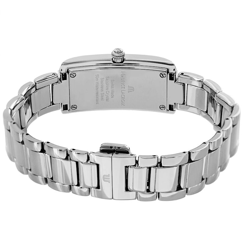 Shop Authentic Maurice Lacroix Fiaba Diamonds White Dial Silver Steel Strap Watch for for Women - FA2164-SD532-170 - Luxxuri