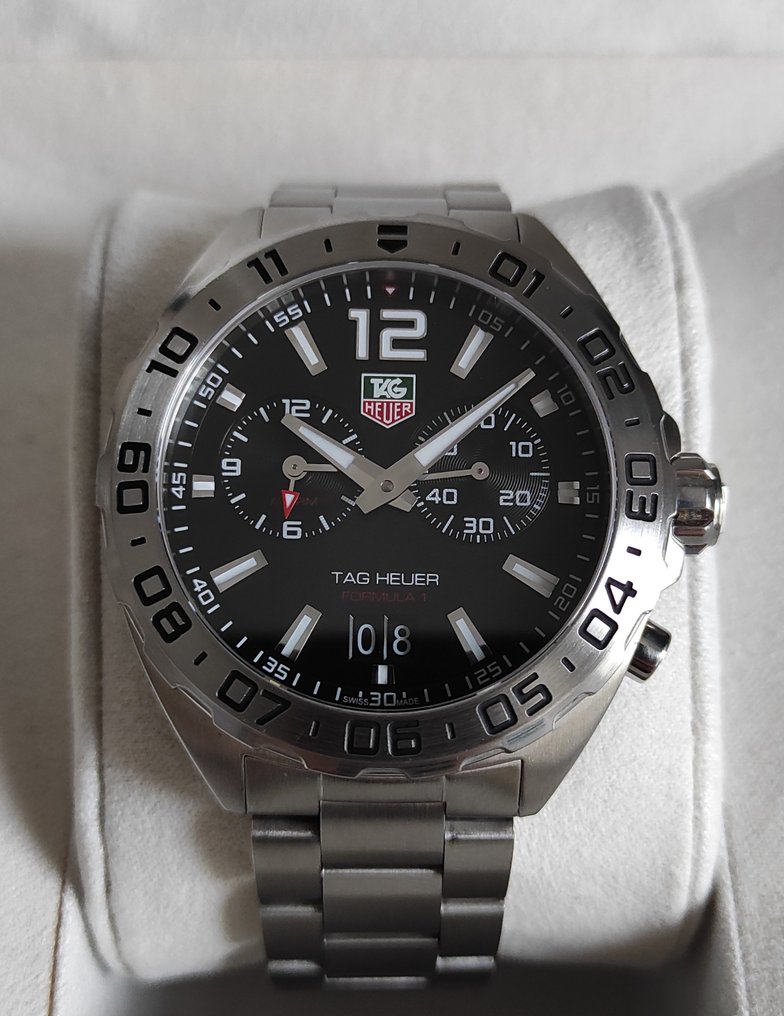 Shop Authentic Tag Heuer Formula 1 Black Dial Watch for Men - WAZ111A.BA0875 - Luxxuri