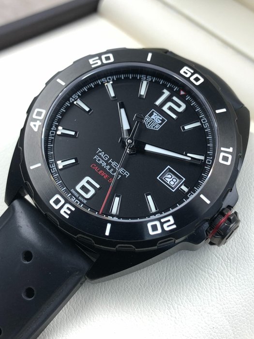 Shop Authentic Tag Heuer Formula 1 Black Dial Strap Watch for Men - WAZ2115.FT8023 - Luxxuri