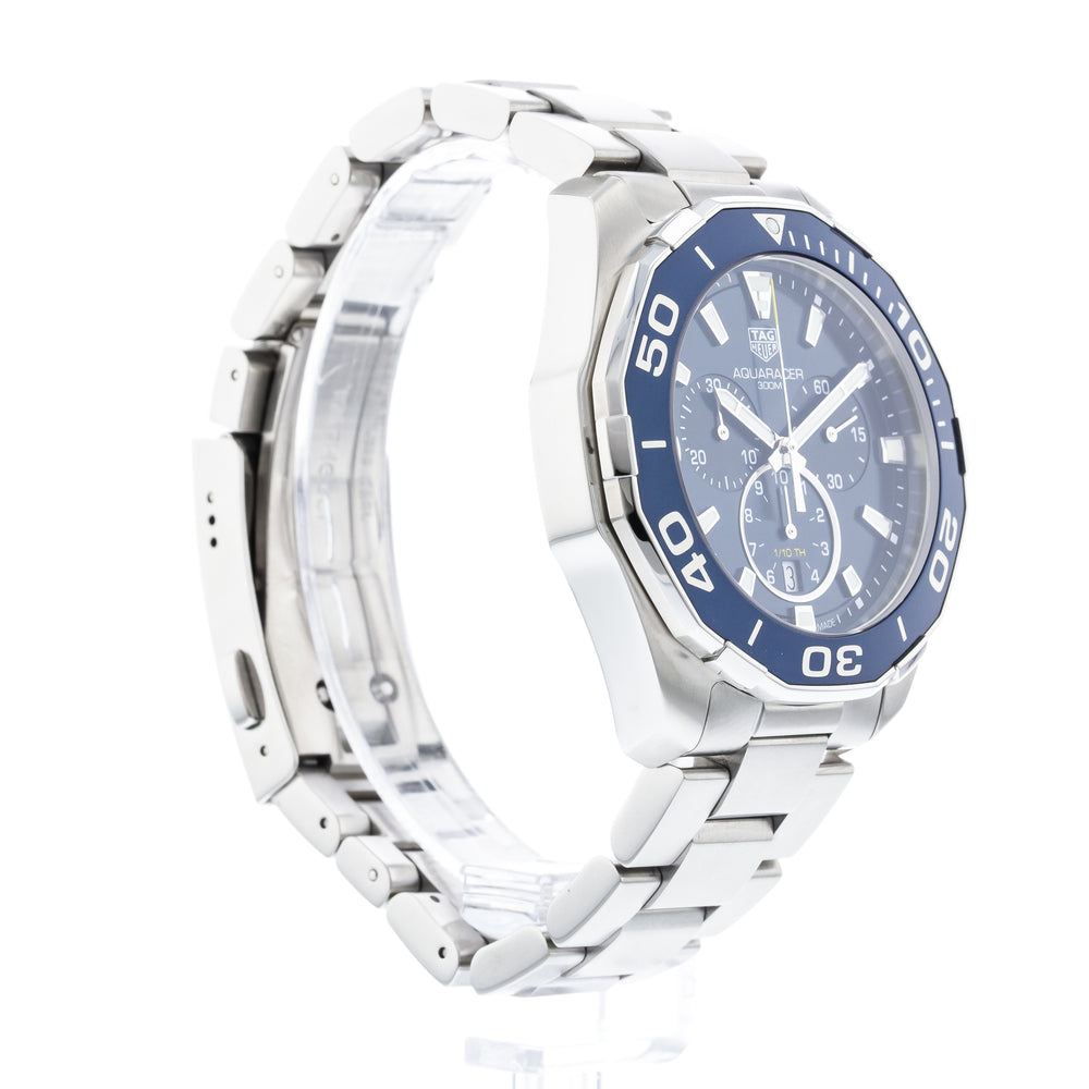 Shop Authentic Tag Heuer Aquaracer Blue Dial Watch for Men - CAY111B.BA0927 - Luxxuri