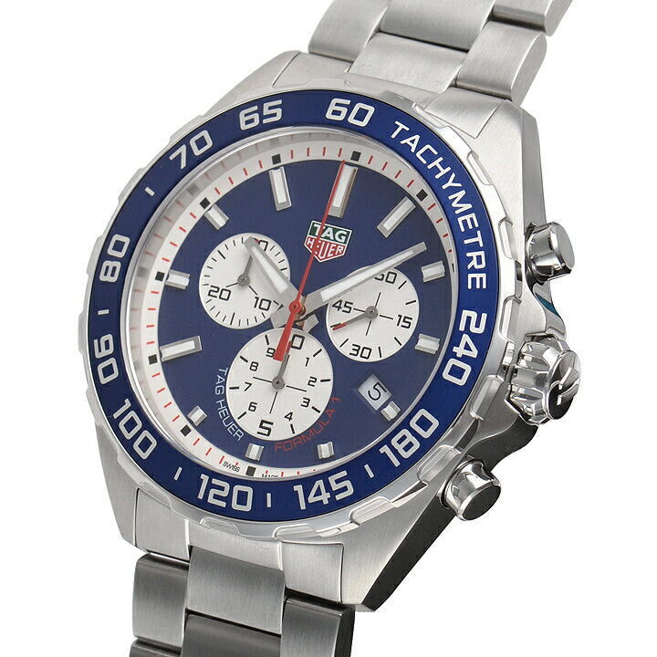 Shop Authentic Tag Heuer Formula 1 Blue Dial Silver Steel Strap Watch for Men - CAZ1018BA0842 - Luxxuri