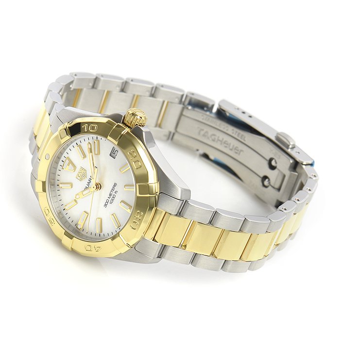 Shop Authentic Tag Heuer Aquaracer Mother of Pearl Dial Watch for Women - WBD1320.BB0320 - Luxxuri