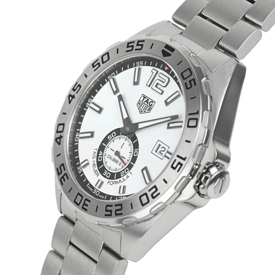 Shop Authentic Tag Heuer Formula 1 Calibre 6 Automatic White Dial Silver Steel Strap Watch for Men - WAZ2013.BA0842 - Luxxuri