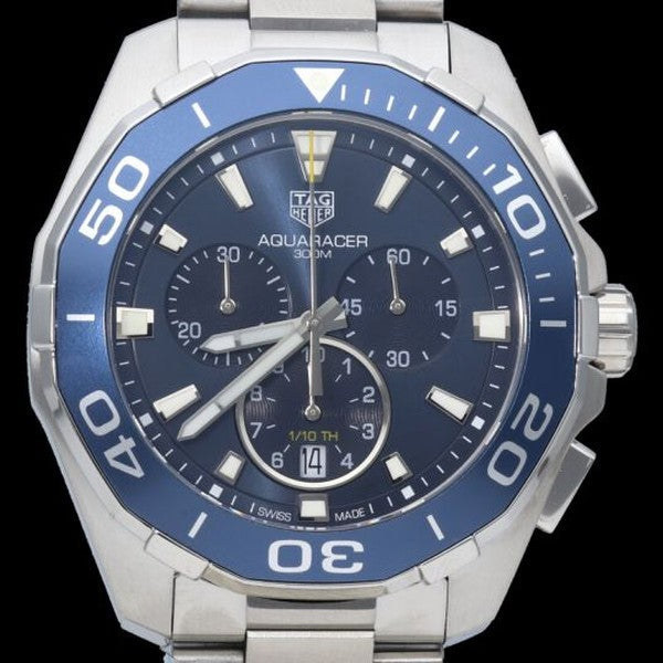 Shop Authentic Tag Heuer Aquaracer Blue Dial Watch for Men - CAY111B.BA0927 - Luxxuri