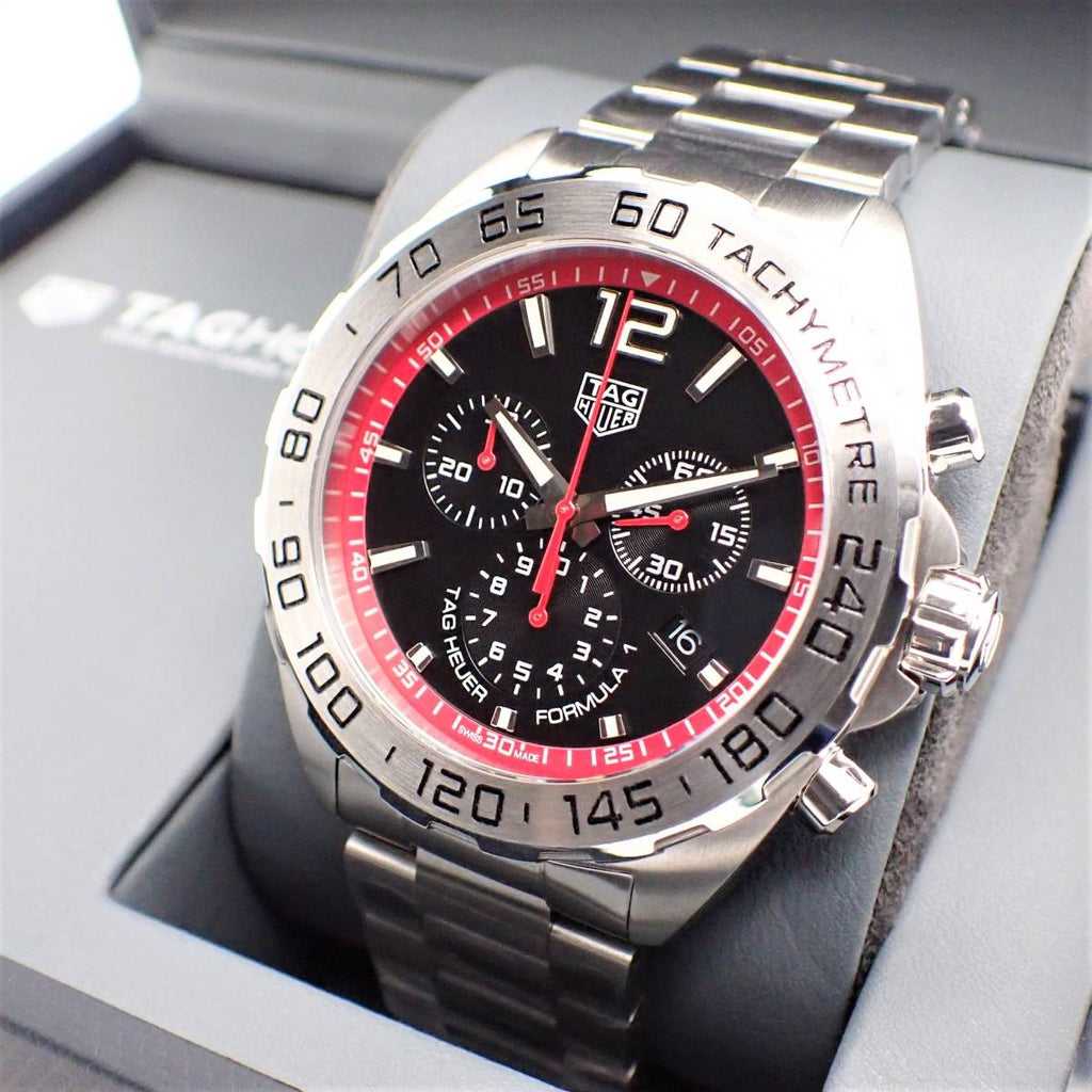 Shop Authentic Tag Heuer Formula 1 Black Dial Watch for Men - CAZ101Y.BA0842 - Luxxuri