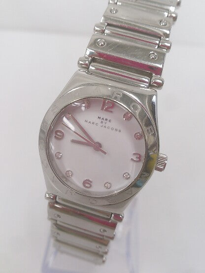 Shop Authentic Marc Jacobs White Dial Silver Steel Strap Watch for Women - MBM3052 - Luxxuri