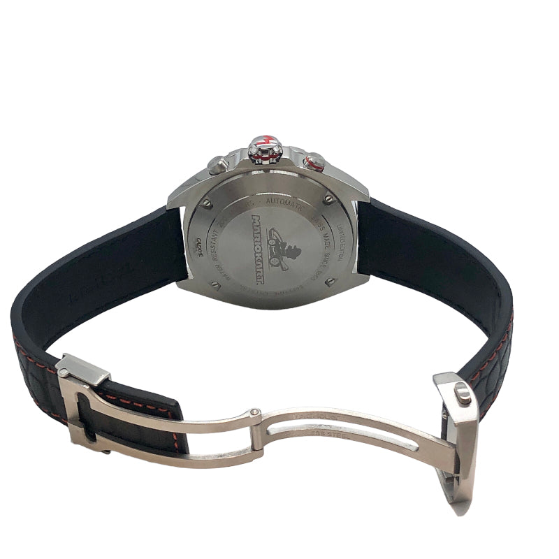 Shop Authentic Tag Heuer Formula 1 Mario Kart Chronograph Black Dial Black Leather Strap Watch for Men - CAZ201E.FC6517 - Luxxuri