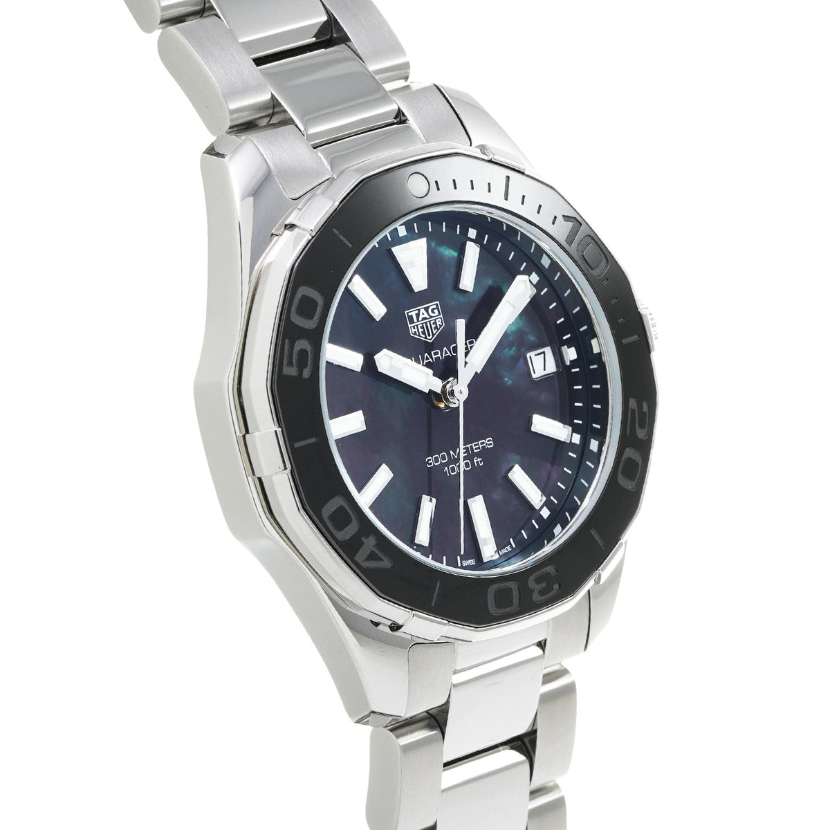 Shop Authentic Tag Heuer Aquaracer Black Dial Watch for Women - WAY131K.BA0748 - Luxxuri