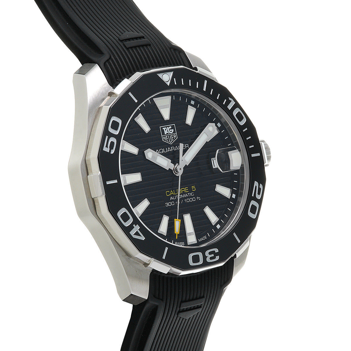 Shop Authentic Tag Heuer Aquaracer Black Dial Watch for Men - WAY211A.FT6151 - Luxxuri