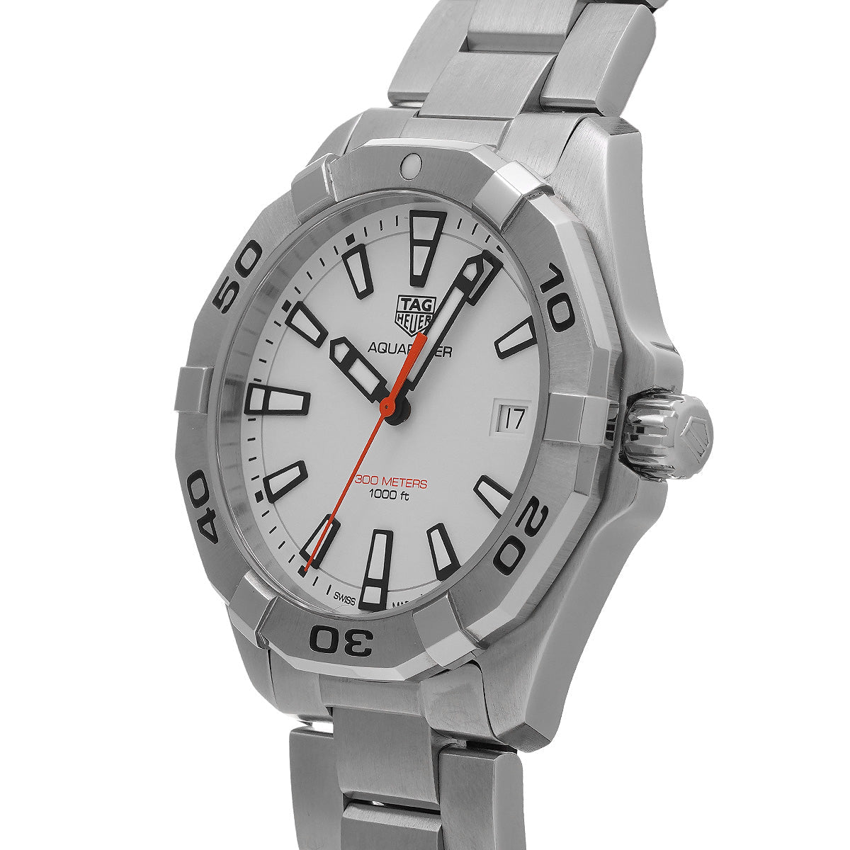 Shop Authentic Tag Heuer Aquaracer White Dial Watch for Men - WBD1111.BA0928 - Luxxuri
