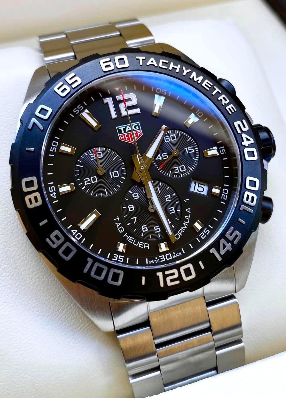 Shop Authentic Tag Heuer Formula 1 Black Dial Watch for Men - CAZ1010.BA0842 - Luxxuri