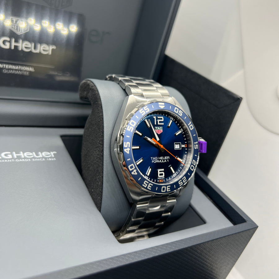 Shop Authentic Tag Heuer Formula 1 Blue Dial Watch for Men - WAZ1010.BA0842 - Luxxuri