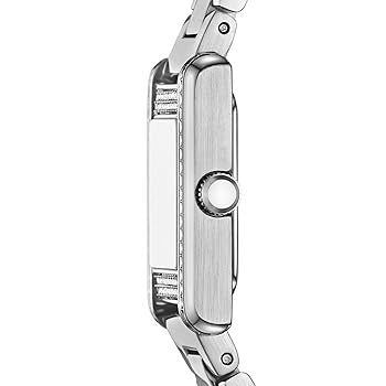 Shop Authentic Emporio Armani Genni Analog Mother of Pearl Dial Silver Steel Strap Watch for Women - AR11662 - Luxxuri