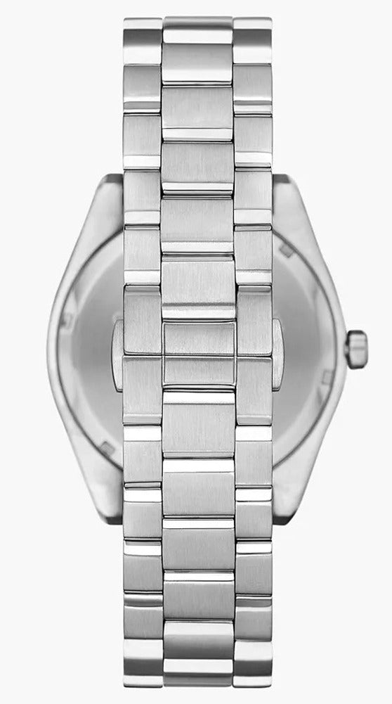 Shop Authentic Emporio Armani Frederico Analog Black Dial Silver Steel Strap Watch for Men - AR11622 - Luxxuri
