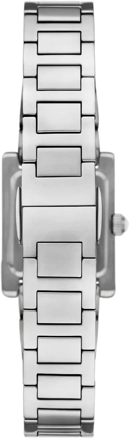 Shop Authentic Emporio Armani Genni Analog Mother of Pearl Dial Silver Steel Strap Watch for Women - AR11662 - Luxxuri