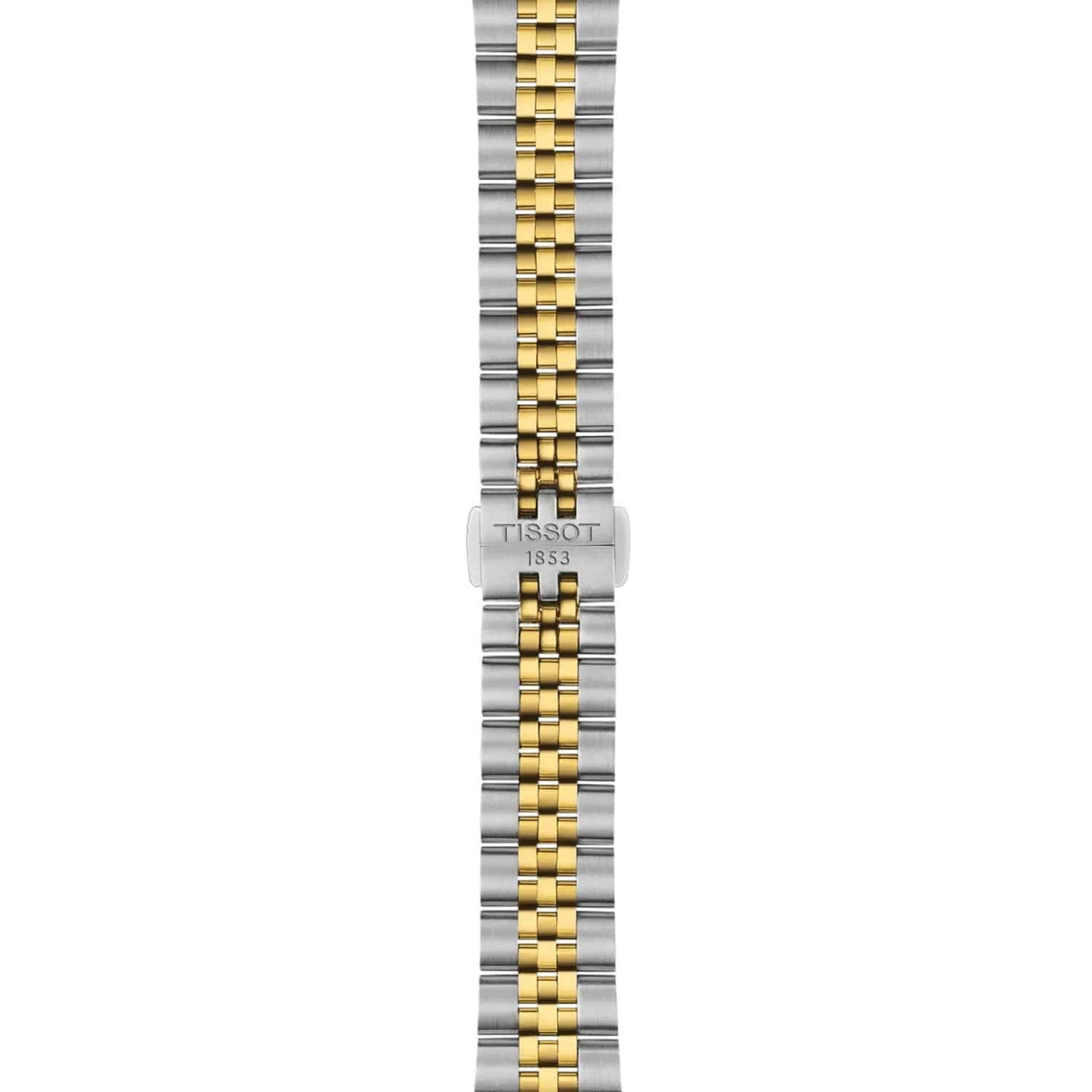 Tissot Ballade Quartz Silver Dial Two Tone Steel Strap Watch for Women - T156.210.22.031.00