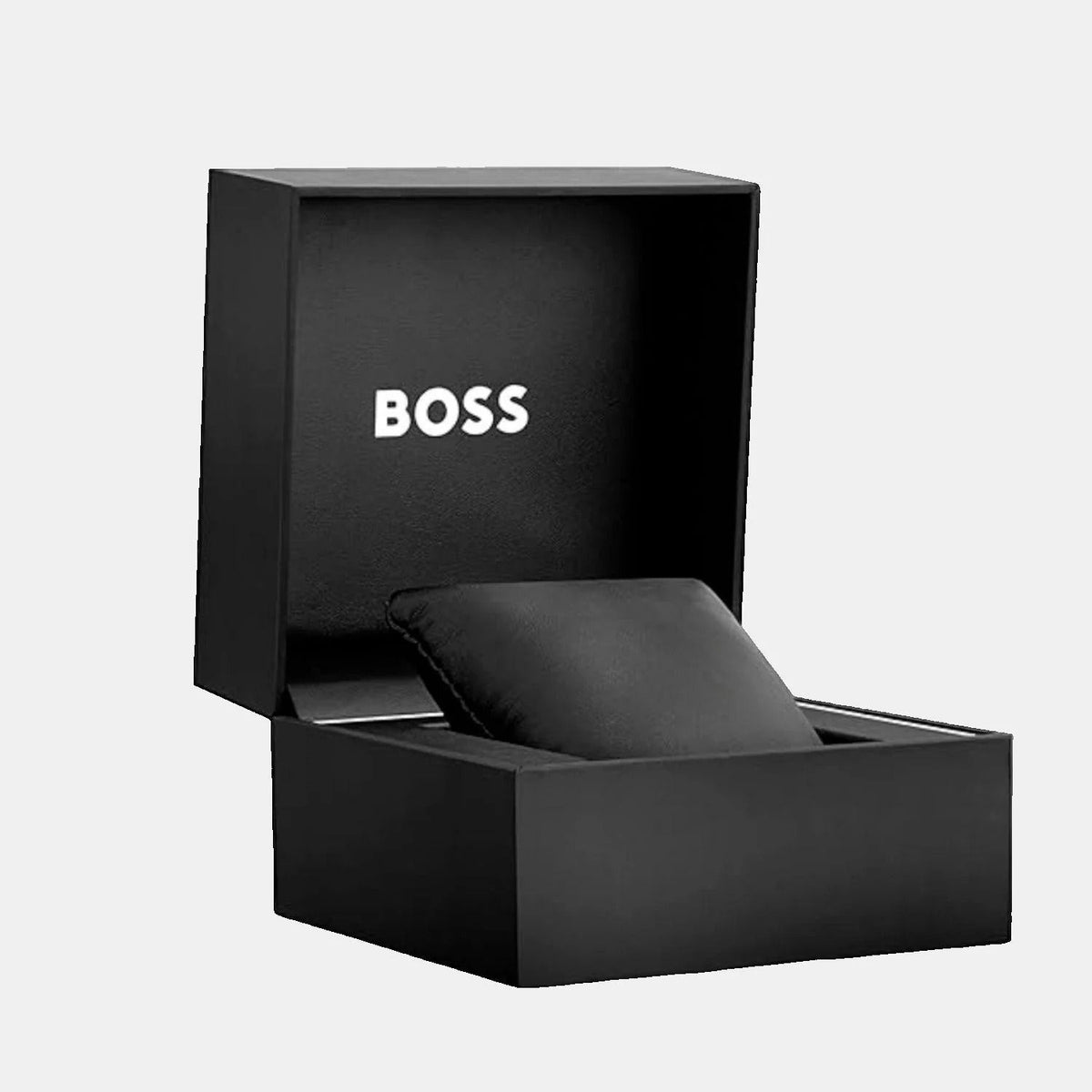 Shop Authentic Hugo Boss Avery Chronograph Blue Dial Black Leather Strap Watch for Men - 1514156 - Luxxuri