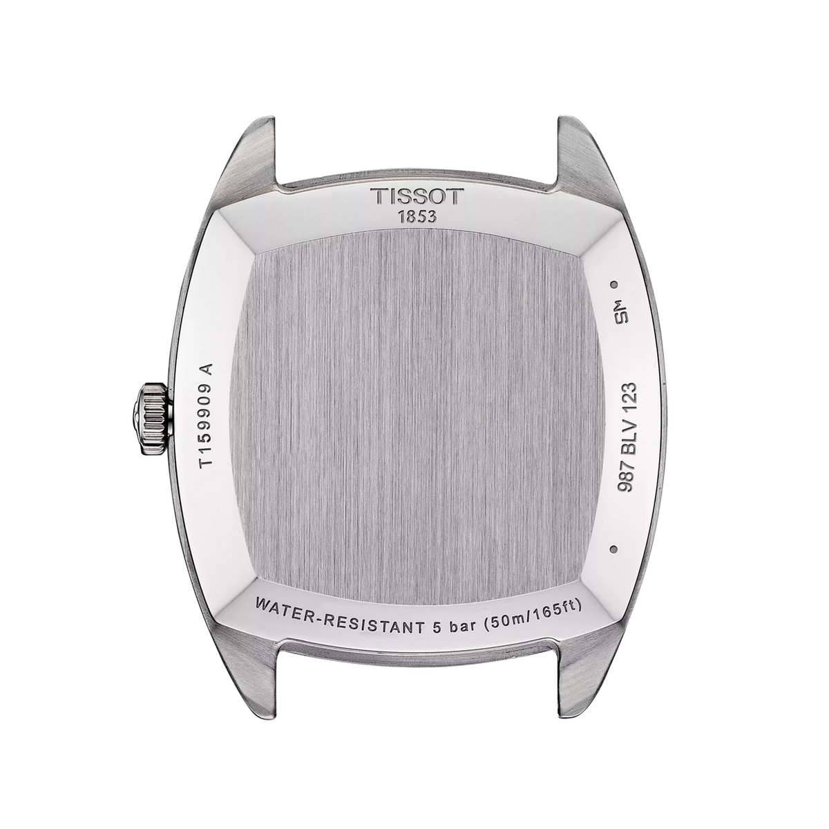Tissot Stylist Quartz Silver Dial Brown Leather Strap Watch for Women - T159.909.16.031.00