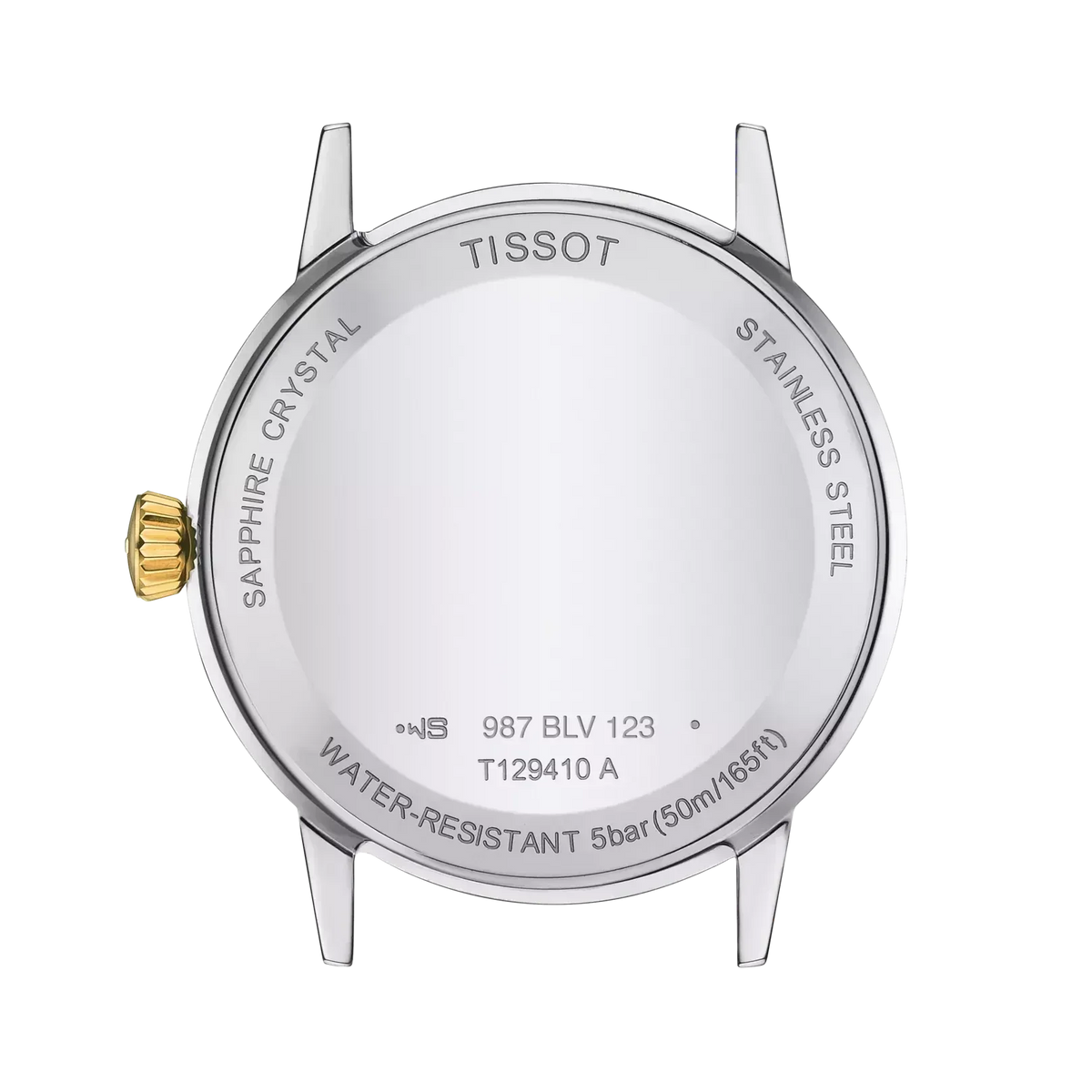 Tissot Classic Dream Silver Dial Two Tone Steel Strap Watch for Men - T129.410.22.031.00