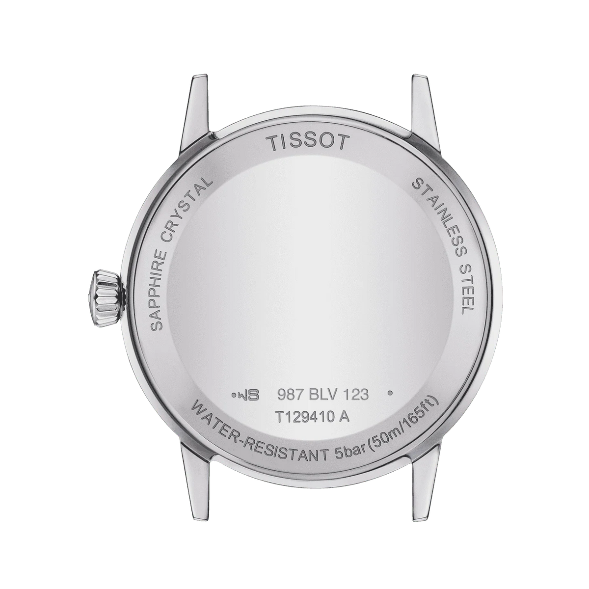 Tissot T Classic Dream Quartz White Dial Brown Leather Strap Watch for Men - T129.410.16.013.00