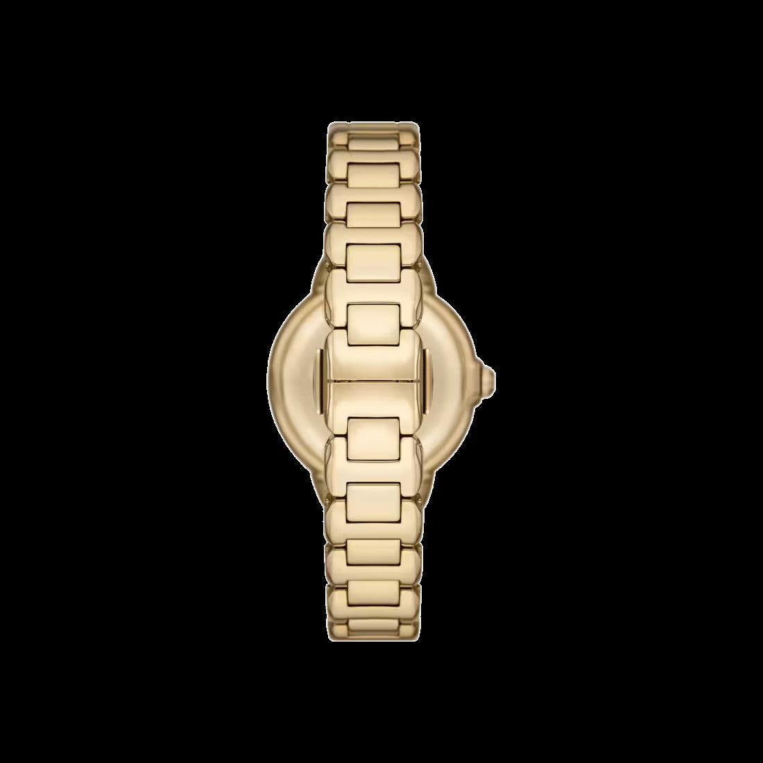 Shop Authentic Emporio Armani Genni Crystals Mother of Pearl Dial Gold Steel Strap Watch for Women - AR11659 - Luxxuri