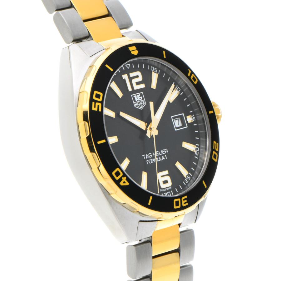 Shop Authentic Tag Heuer Formula 1 Quartz Black Dial Two Tone Steel Strap Watch for Men - WAZ1121.BB0879 - Luxxuri