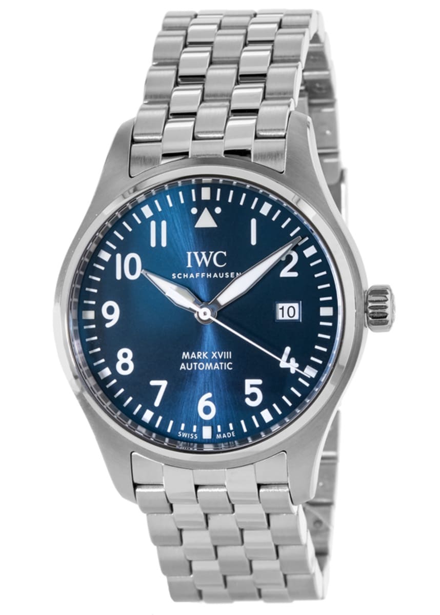 Shop Authentic IWC Le Petit Prince XVIII Edition Blue Dial Silver Steel Strap Watch for Men - IW327014 - Luxxuri
