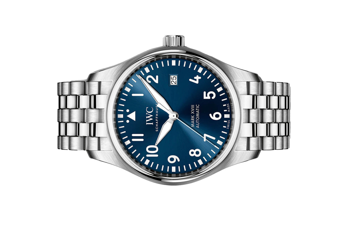Shop Authentic IWC Le Petit Prince XVIII Edition Blue Dial Silver Steel Strap Watch for Men - IW327014 - Luxxuri