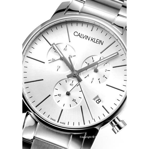 Shop Authentic Calvin Klein City White Dial Silver Steel Strap Watch for Men - K2G27146 - Luxxuri