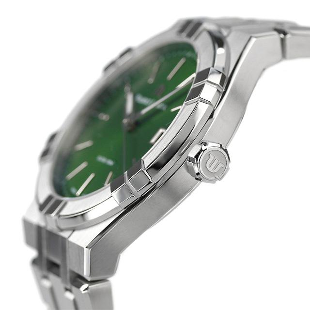 Shop Authentic Maurice Lacroix Aikon Date Quartz Green Dial Silver Steel Strap Watch for Men - AI1108-SS002-630-1 - Luxxuri