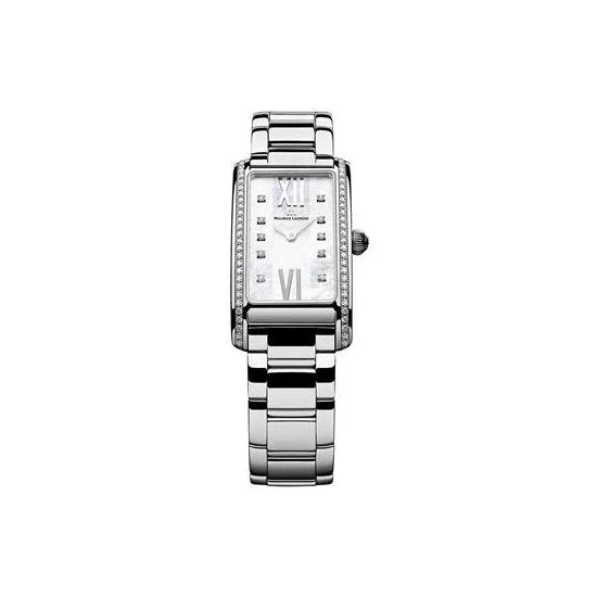 Shop Authentic Maurice Lacroix Fiaba Diamonds White Dial Silver Steel Strap Watch for for Women - FA2164-SD532-170 - Luxxuri