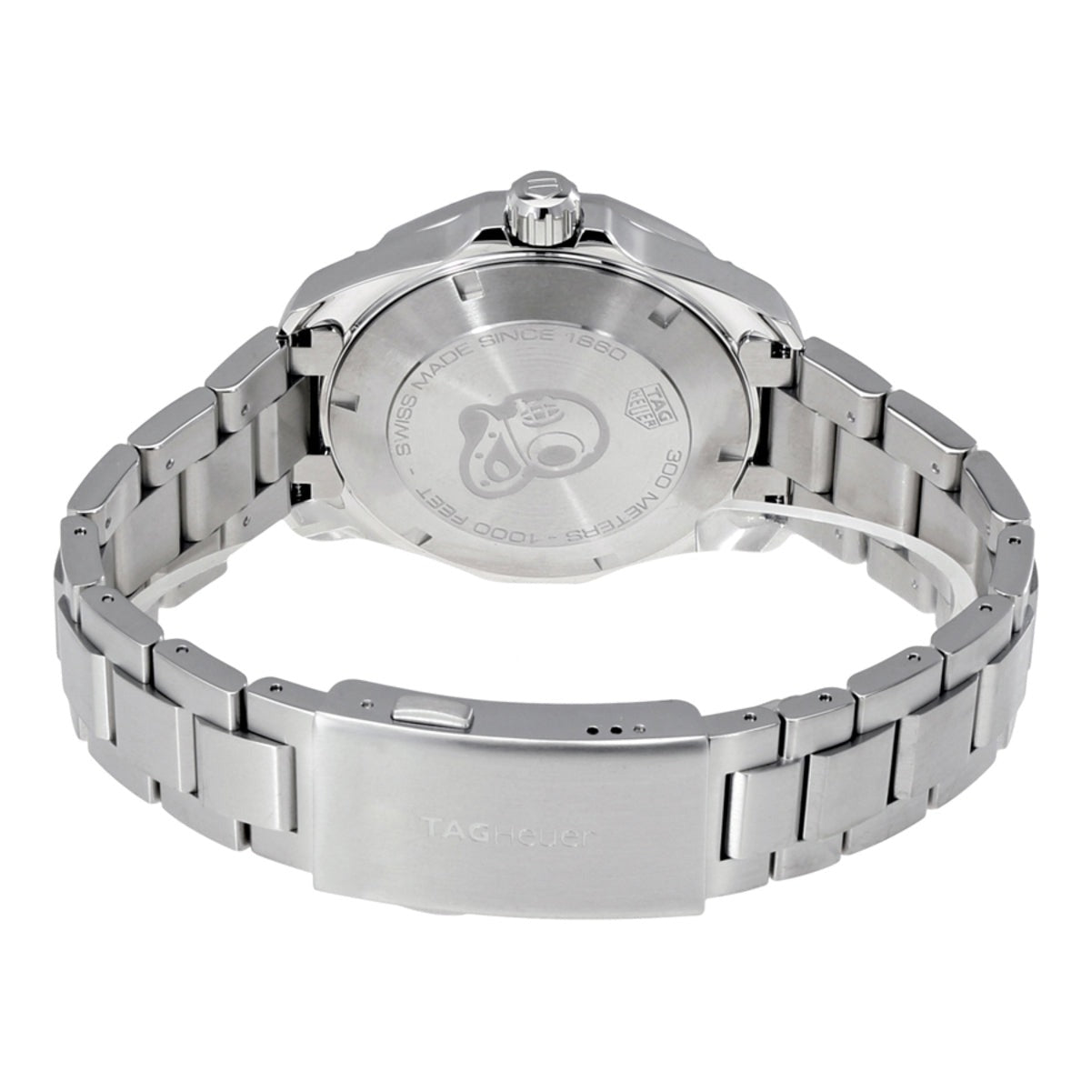 Shop Authentic Tag Heuer Aquaracer Blue Dial Quartz Silver Steel Strap Watch for Men - WAY111C.BA0928 - Luxxuri