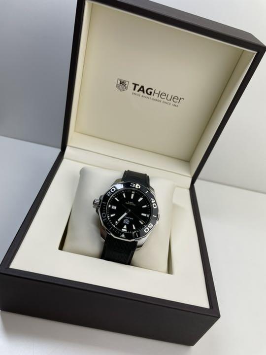 Shop Authentic Tag Heuer Aquaracer Black Dial Watch for Men - WAY111A.FT6151 - Luxxuri