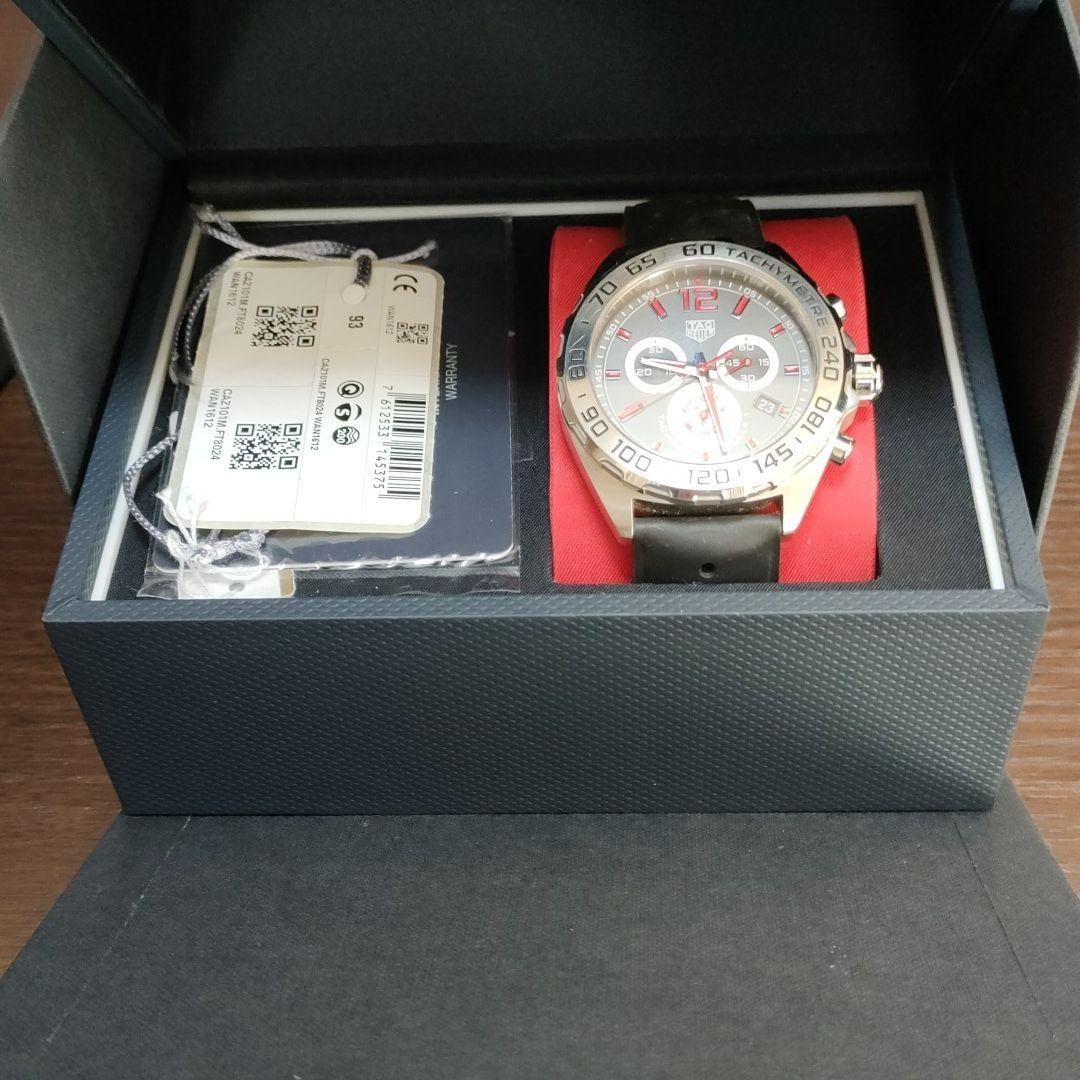 Shop Authentic Tag Heuer Formula 1 Manchester United Special Edition Grey Dial Black Silicone Strap Watch for Men - CAZ101M.FT8024 - Luxxuri