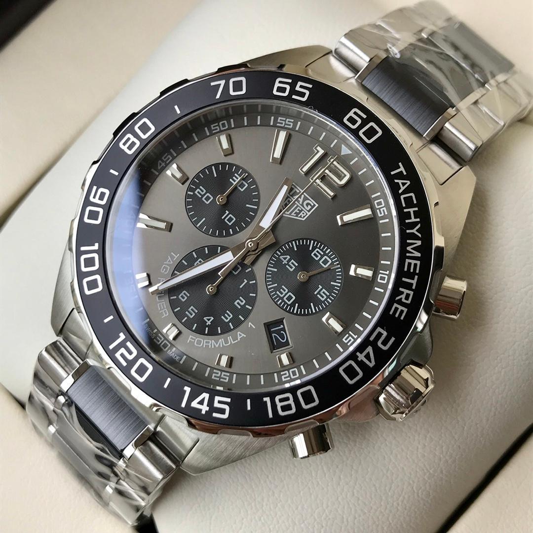 Shop Authentic Tag Heuer Formula 1 Anthracite Dial Two Tone Steel Strap Watch For Men - CAZ1011.BA0843 - Luxxuri