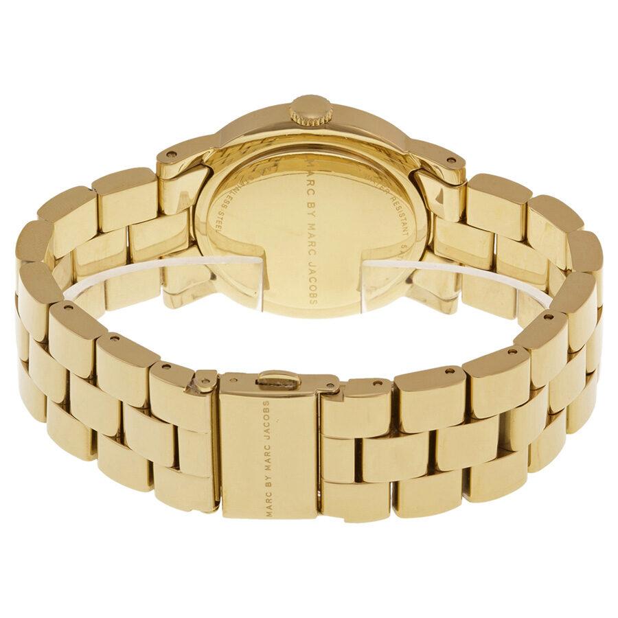 Shop Authentic Marc Jacobs Amy White Dial Gold Steel Strap Watch for Women - MBM3056 - Luxxuri