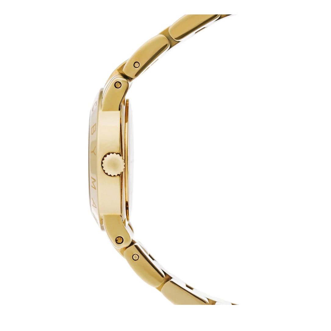 Shop Authentic Marc Jacobs Mini Amy White Dial Gold Steel Strap Watch for Women - MBM3057 - Luxxuri