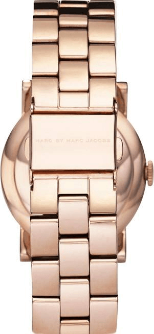 Shop Authentic Marc Jacobs Amy White Dial Rose Gold Steel Strap Watch for Women - MBM3077 - Luxxuri