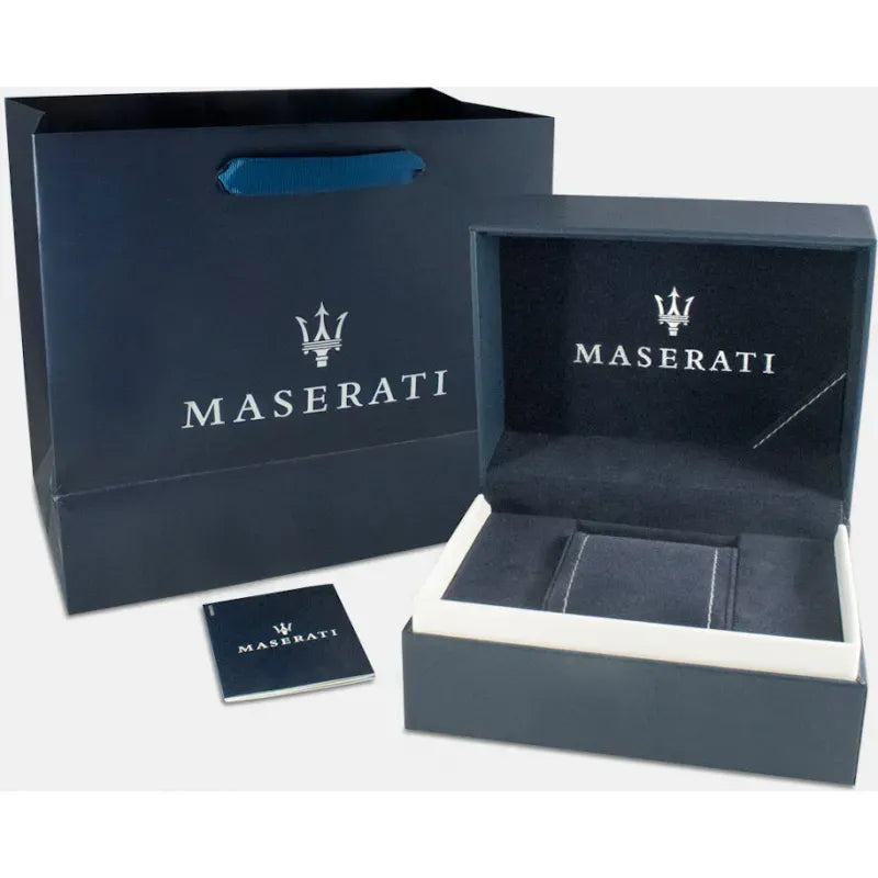Shop Authentic Maserati Competizione Chronograph Black Dial Silver Steel Strap Watch For Men - R8873600008 - Luxxuri