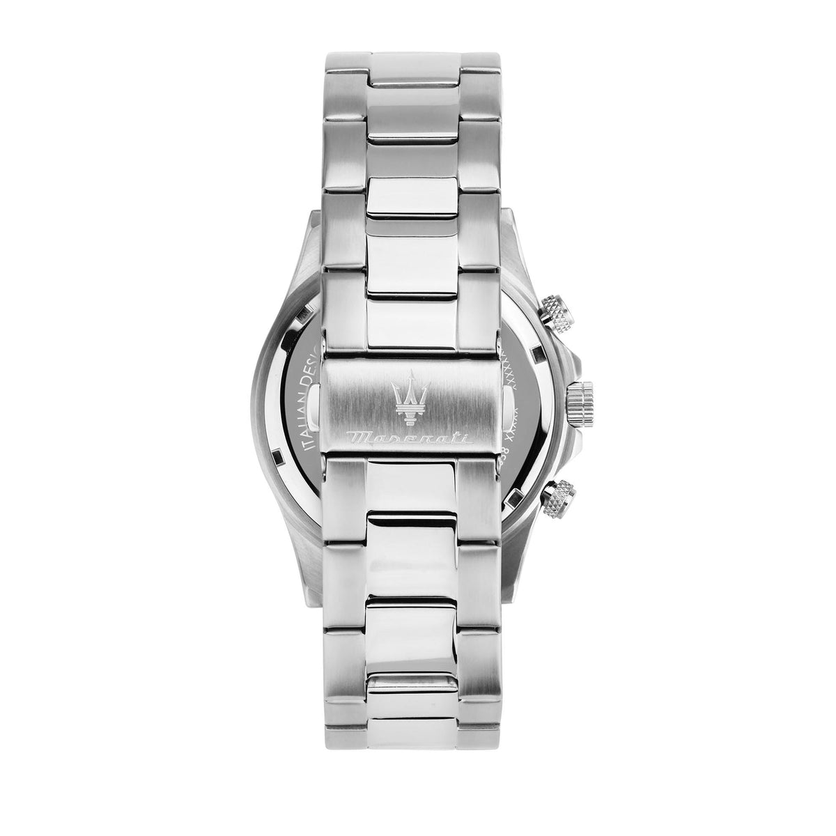 Shop Authentic Maserati Competizione Chronograph Black Dial Silver Steel Strap Watch For Men - R8873600008 - Luxxuri